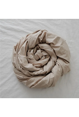 Turkish Cotton Flat Sheet | House of Jude | Oat Milk