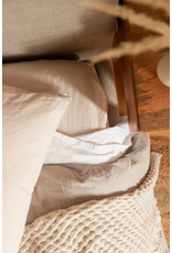 Turkish Cotton Fitted Sheet | House of Jude | Oat Milk