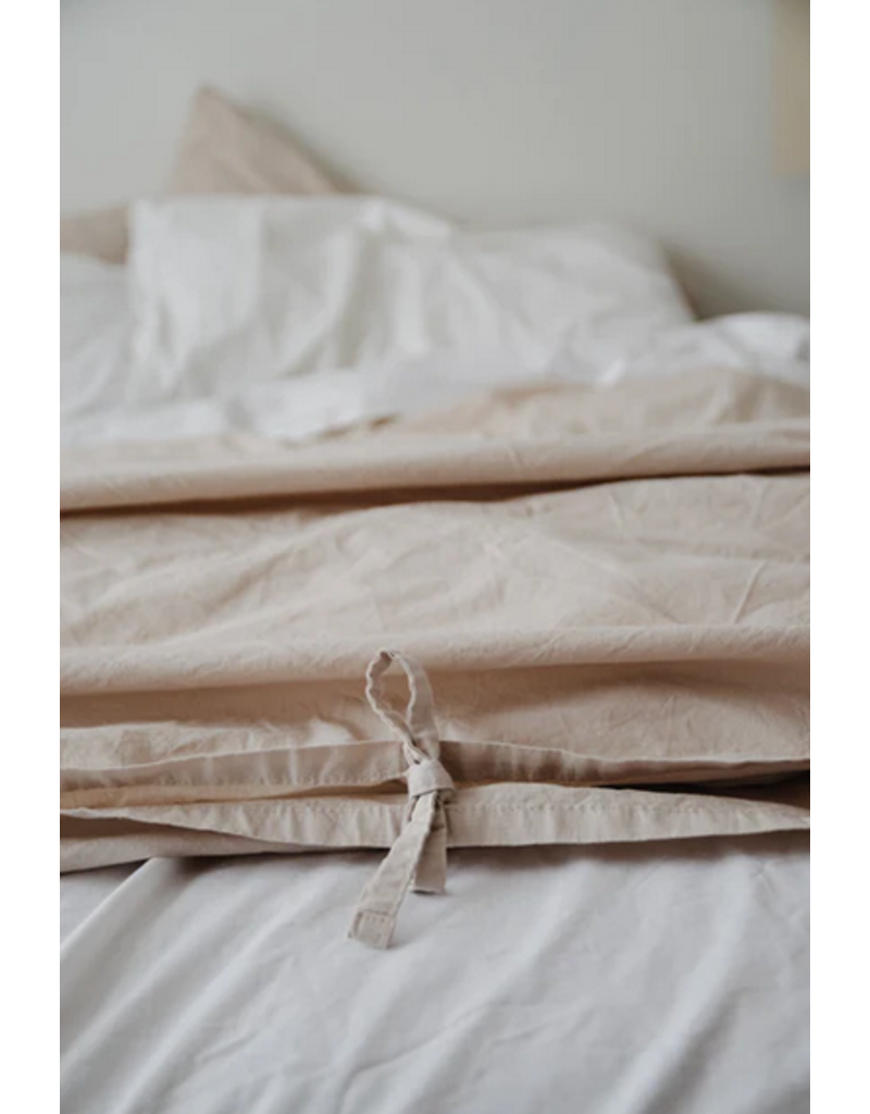 Turkish Cotton Oat Milk Duvet Cover House of Jude DeFerrari Home