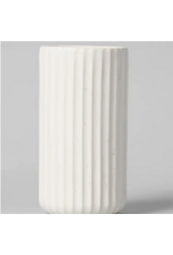 The Short Bud Vase by Fable | Speckled White