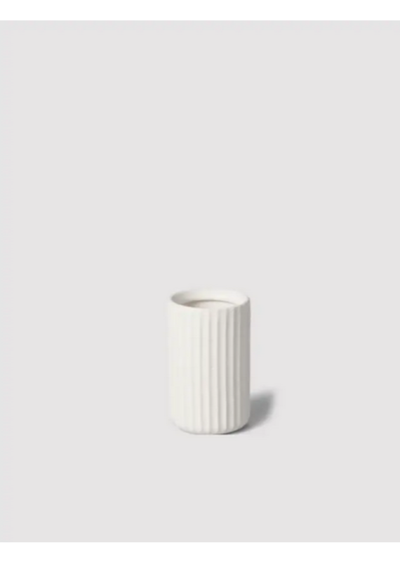 The Short Bud Vase by Fable | Speckled White