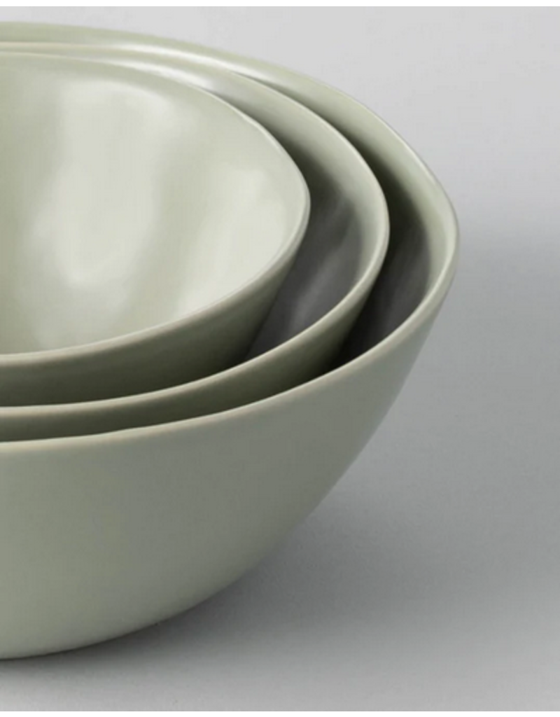 Fable The Nesting Serving Bowls by Fable | Beachgrass Green