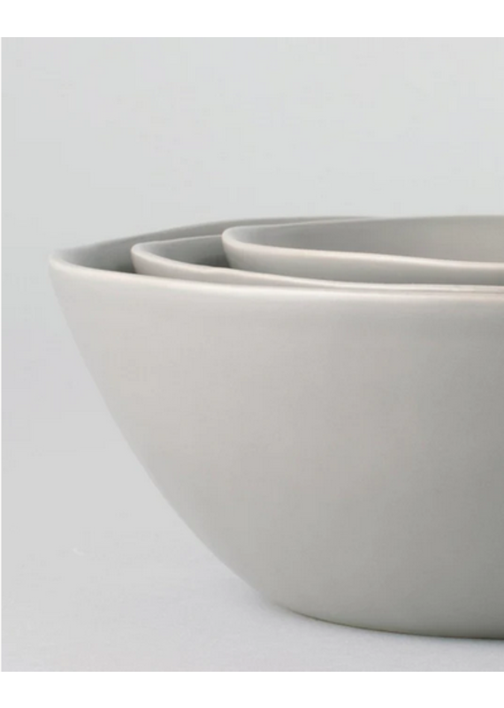 Fable The Nesting Serving Bowls by Fable | Dove Gray