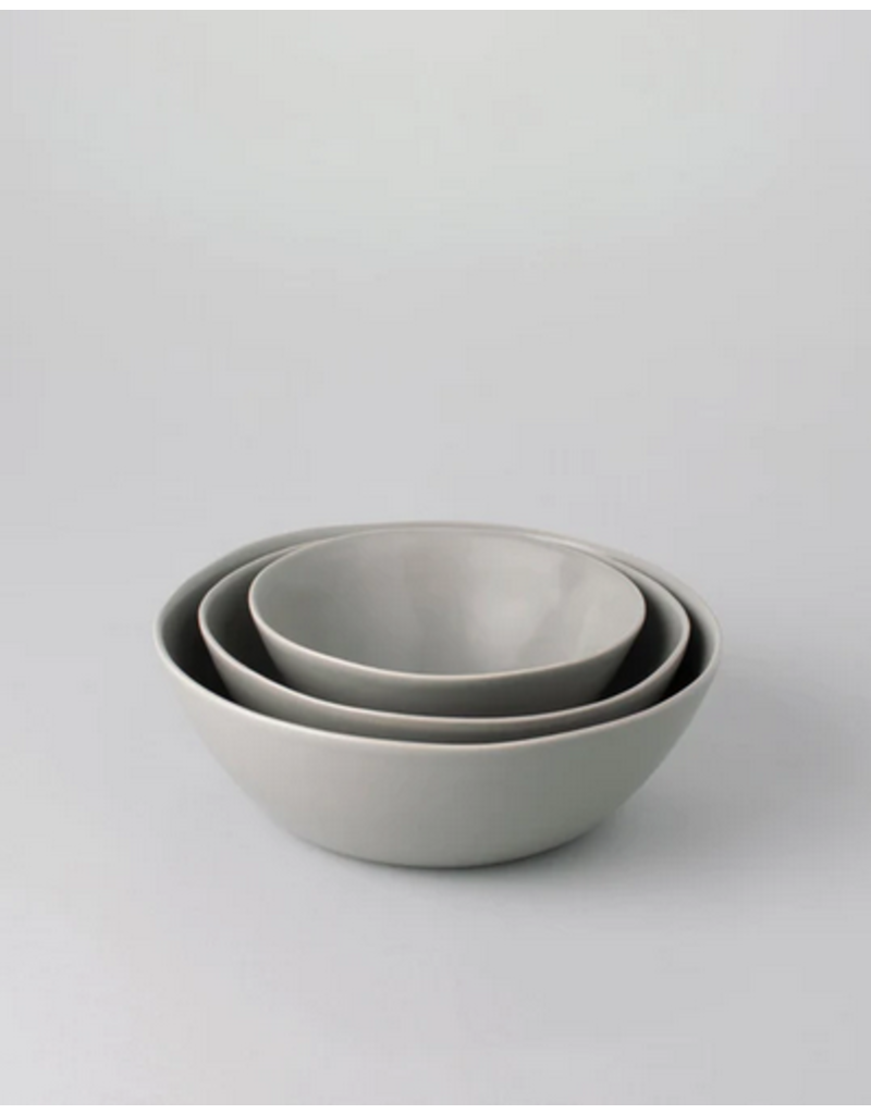 Fable The Nesting Serving Bowls by Fable | Dove Gray