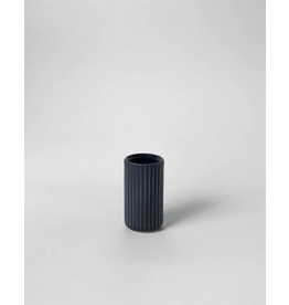 The Short Bud Vase by Fable | Midnight Blue