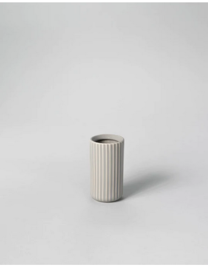 The Short Bud Vase by Fable | Dove Gray