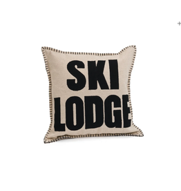 Ski Lodge Toss Cushion | 18"