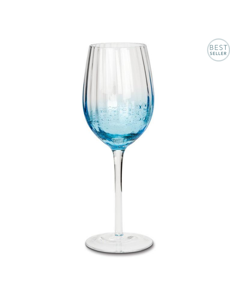 Optic Bubble White Wine Glass