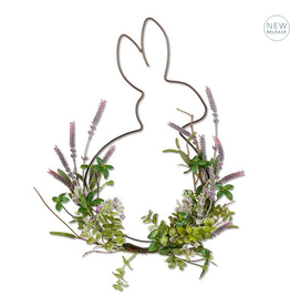Rabbit Wreath with Lavender