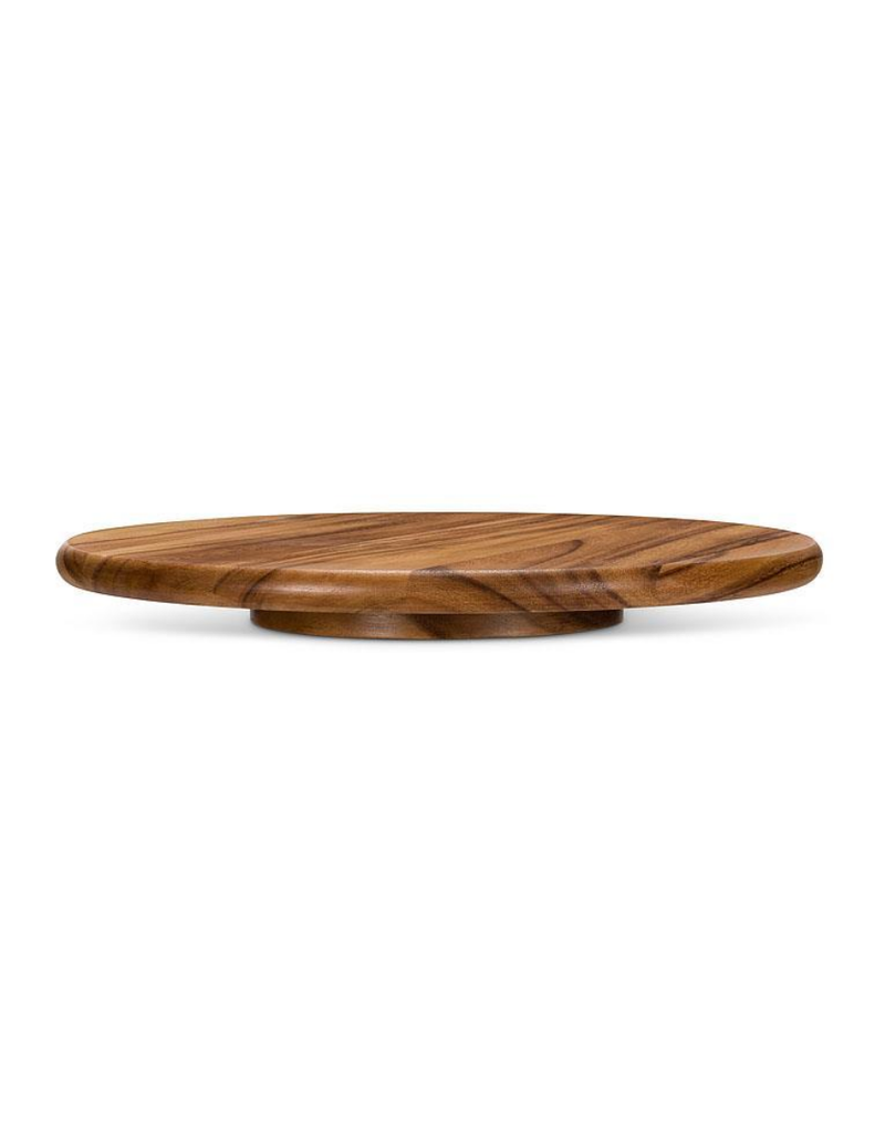 Abbott Collection Acacia Wood Lazy Susan