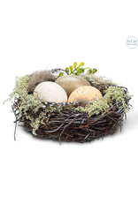 Abbott Collection Egg Trio in Nest