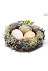 Abbott Collection Egg Trio in Nest