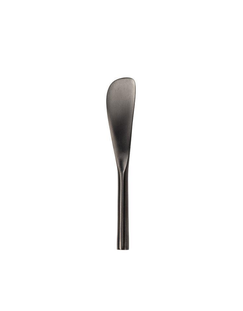 Matte Black Butter Spreader – Stainless Steel, Modern Tableware