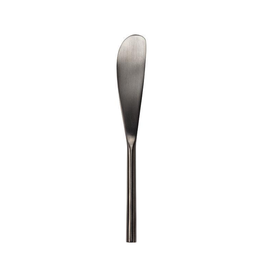 Matte Finish Pate Spreader – Matte Black Stainless Steel Knife | Chic Entertaining