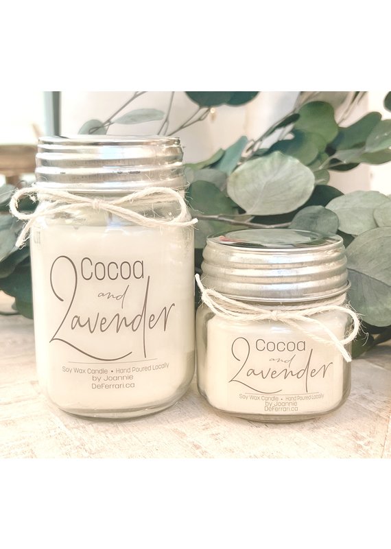 Cocoa & Lavender Soy Wax Candle