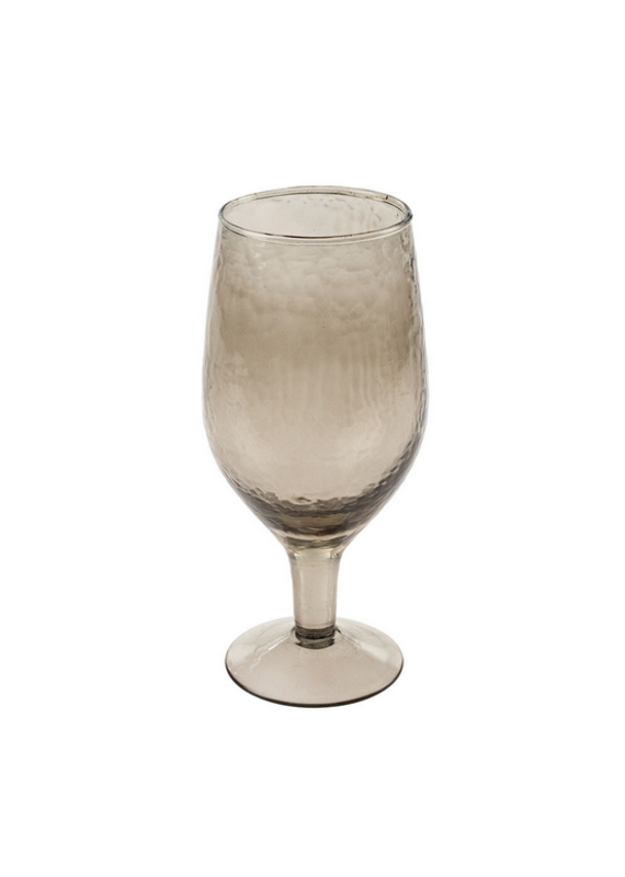 Indaba Trading Co. Valdes Wine Glass | Smoke