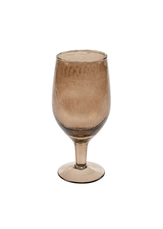 Indaba Trading Co. Valdes Wine Glass | Earth