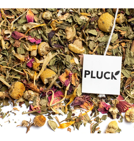 Pluck Tea Spa Day (Organic) | Glass Jar of Tea Bags 20 Servings