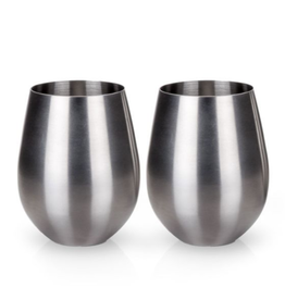 Stainless Steel Tumblers by Viski® | Set of 2