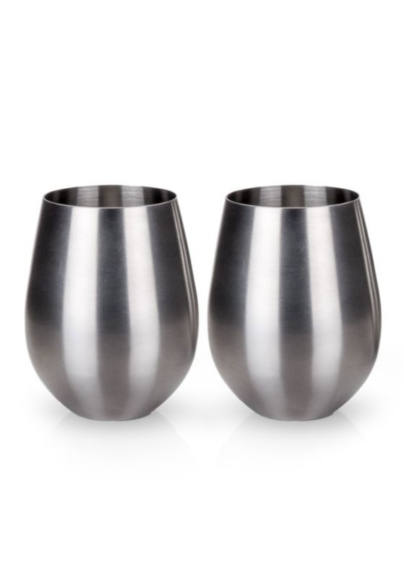 Stainless Steel Tumblers by Viski® | Set of 2
