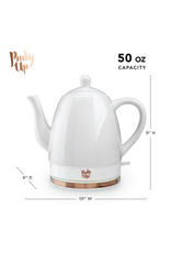 Noelle™ Grey Ceramic Electric Tea Kettle by Pinky Up®