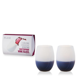 Flexi Clear Aerating Silicone Cups | Set of 2
