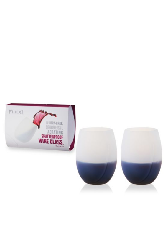Flexi Clear Aerating Silicone Cups | Set of 2