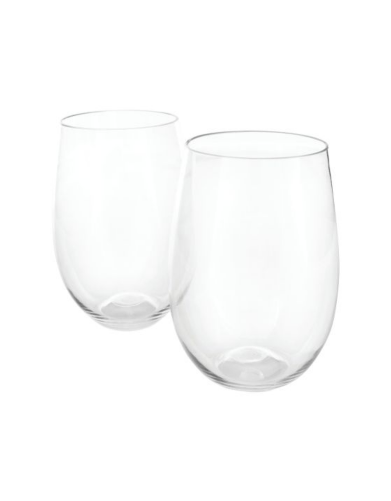 Flexi™ Acrylic Stemless Wine Glasses | Set of 2