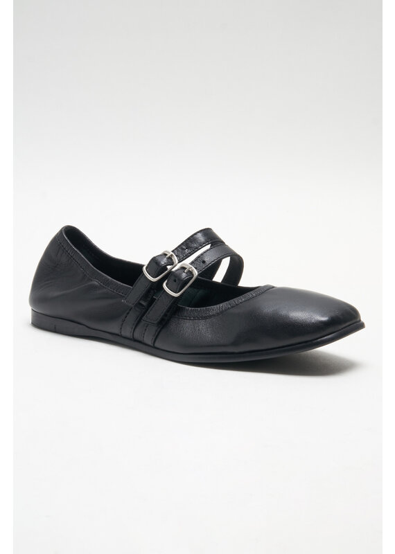 Gemini Ballet Flat | Black