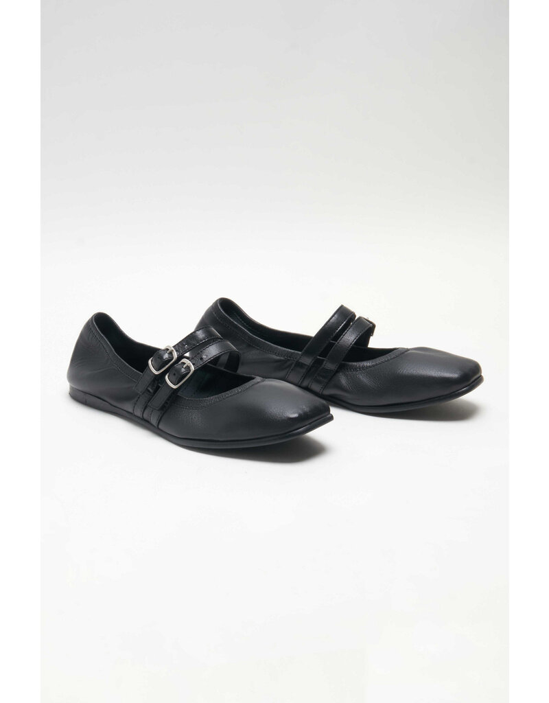 Gemini Ballet Flat | Black