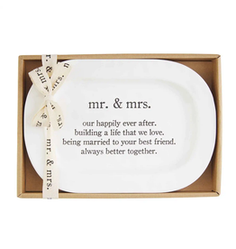 Mr. & Mrs. Gift Plate