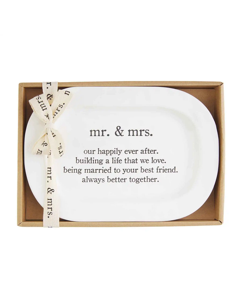 Mr. & Mrs. Gift Plate
