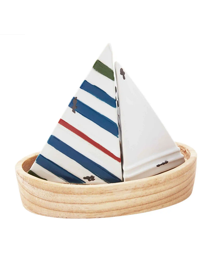 Sailboat Salt & Pepper Set