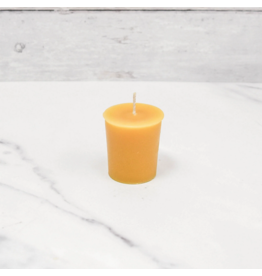 Honeybee Candles Natural Beeswax Votive Candle | 2"