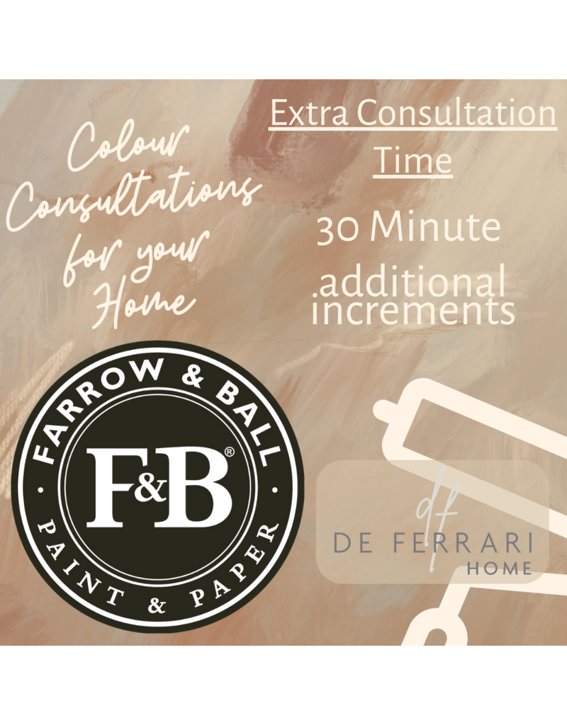 Colour Consultation - 30 Minutes Additional Time