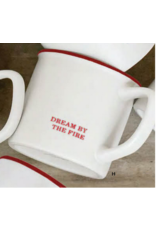 Creative Brands Dream by the Fire Stamped Stoneware Mug