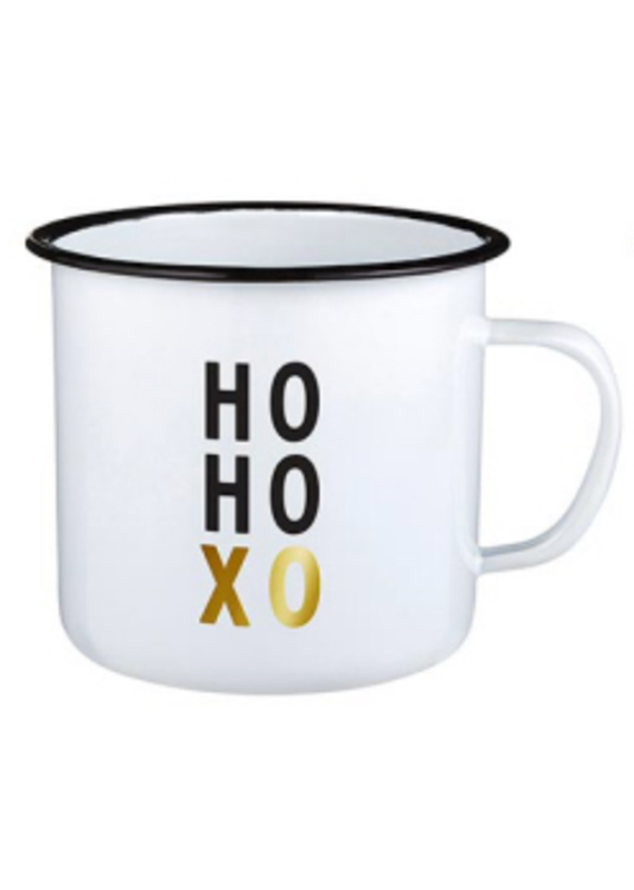 Creative Brands Ho Ho XO Enamel Mug | 24oz