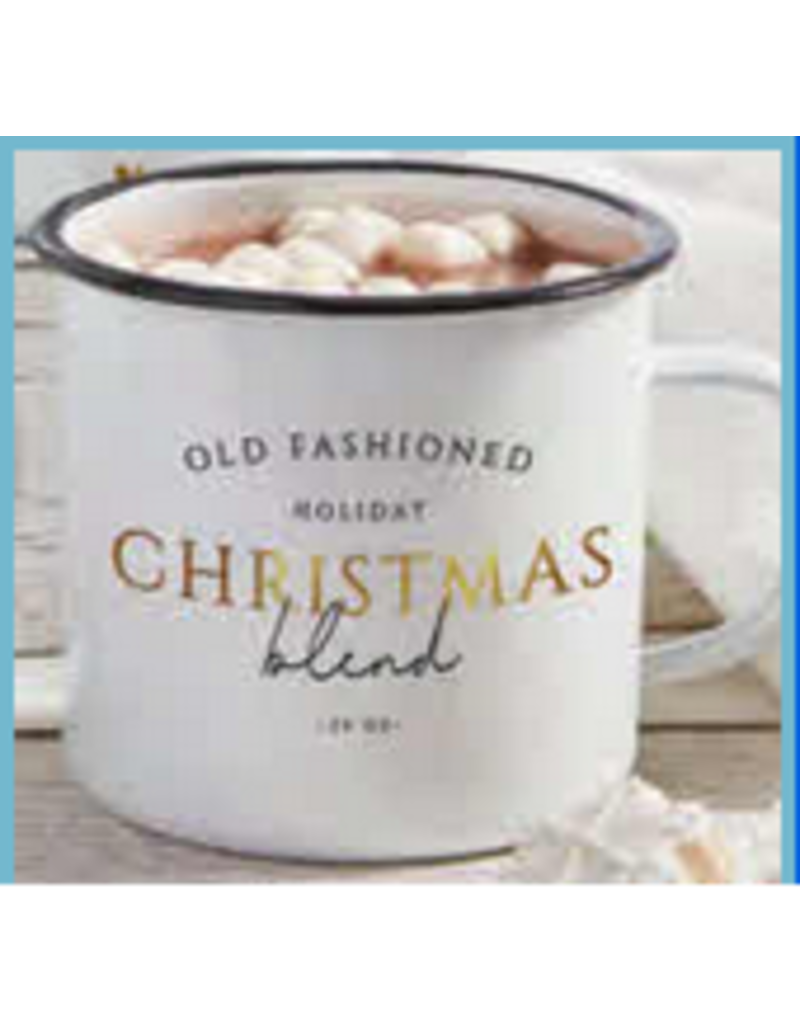 Creative Brands Old Fashioned Christmas Enamel Mug | 24oz