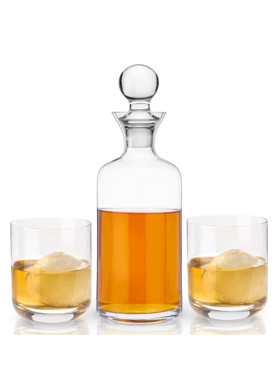 Modern Liquor Decanter & Tumbler Set