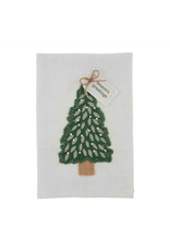 Mud Pie Tree Knot Applique Towel