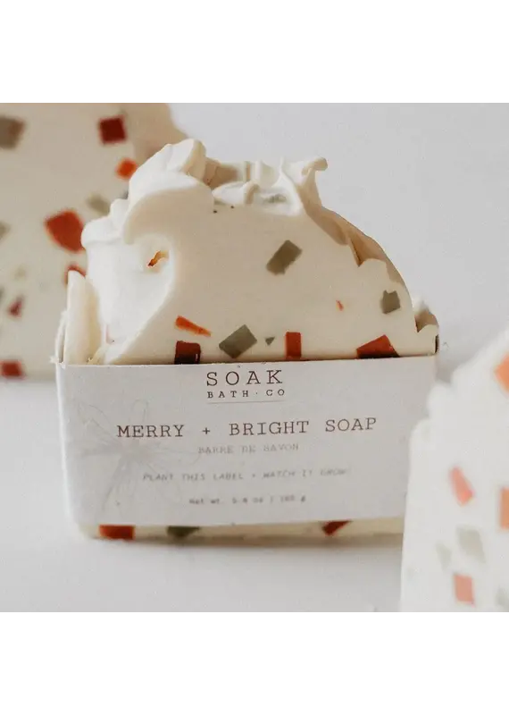 Soak Bath Co. Merry & Bright Luxury Soap Bar