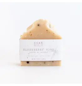 Soak Bath Co. Elderberry Luxury Soap Bar