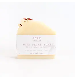 Soak Bath Co. Rose Petal Luxury Soap Bar