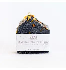 Soak Bath Co. Charcoal Tea Tree Luxury Soap Bar