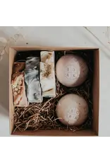 Soak Bath Co. Gift Box: 2 Bath Bombs + 3 Soap Bars