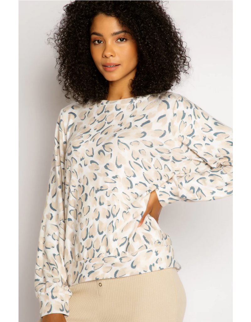pj salvage Wild About You Long Sleeve Top