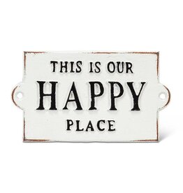 This is Our Happy Place Plaque