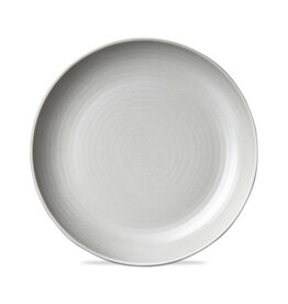 Brooklyn Melamine Dinner Plate | Light Grey