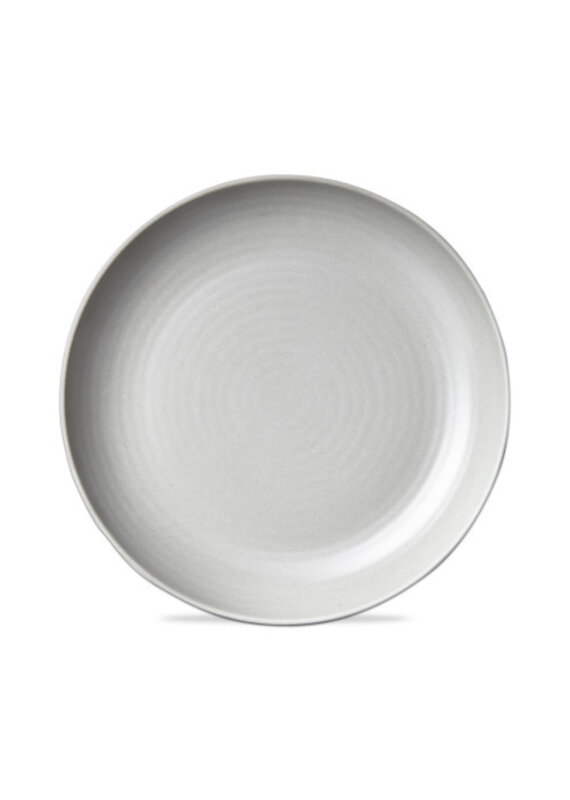 Brooklyn Melamine Dinner Plate | Light Grey