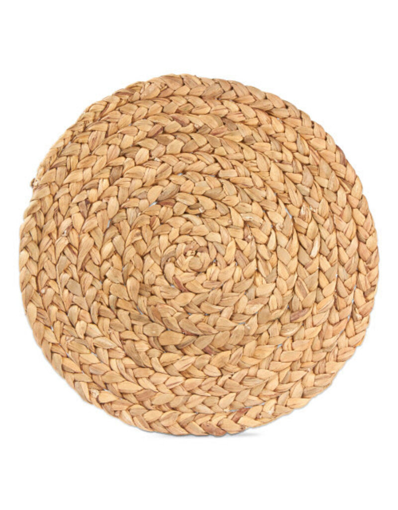 Braided Round Hyacinth Placemat